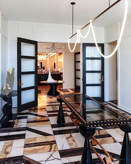 Chandelier TRACER BAR by Rodesigne