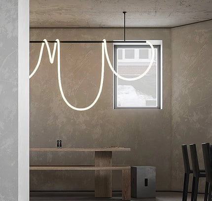 Chandelier TRACER BAR by Rodesigne — designer chandelier, custom lighting by RODESIGNE