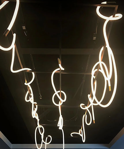 Chandelier TRACER BAR by Rodesigne