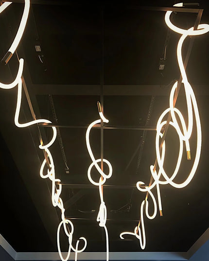 Chandelier TRACER BAR by Rodesigne