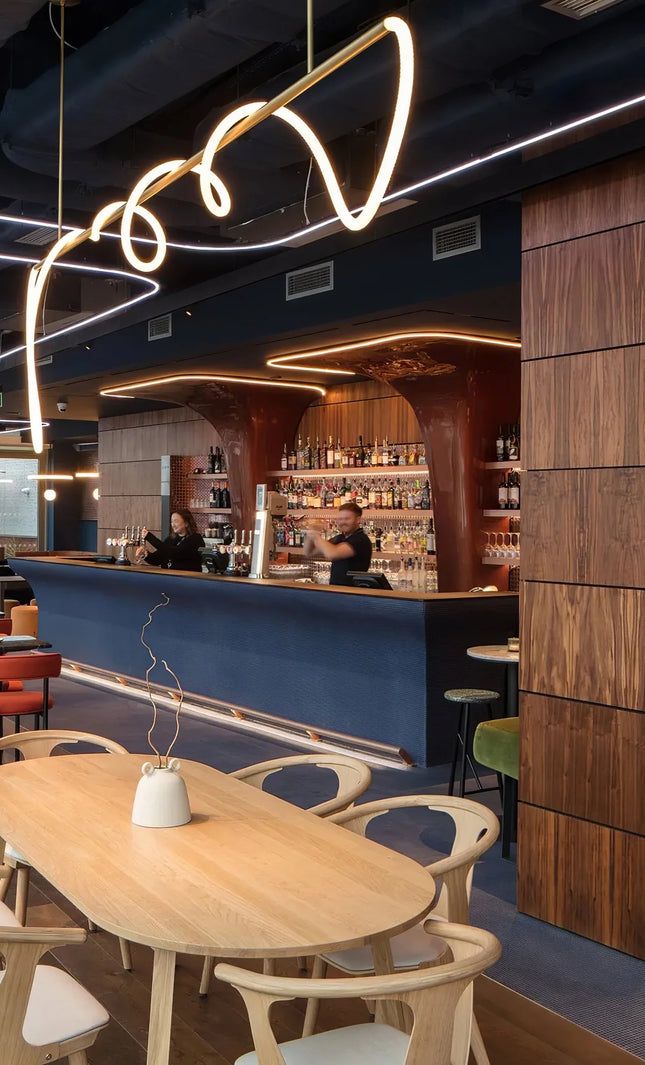 Chandelier TRACER BAR by Rodesigne