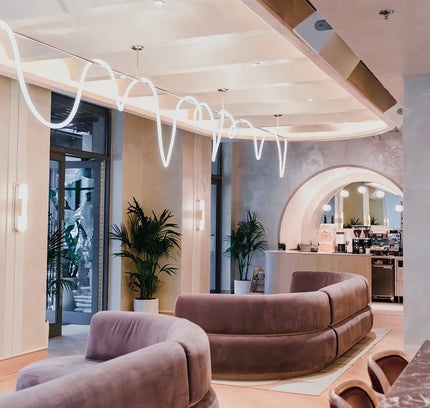 Chandelier TRACER BAR by Rodesigne — designer chandelier, custom lighting by RODESIGNE