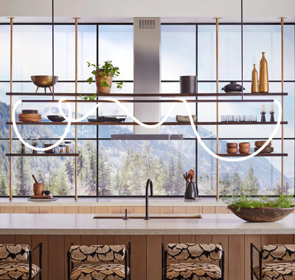 Chandelier TRACER BAR by Rodesigne — designer chandelier, custom lighting by RODESIGNE