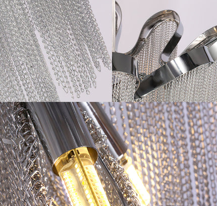 Chandelier CHAINS by Rodesigne — designer chandelier, custom lighting by RODESIGNE