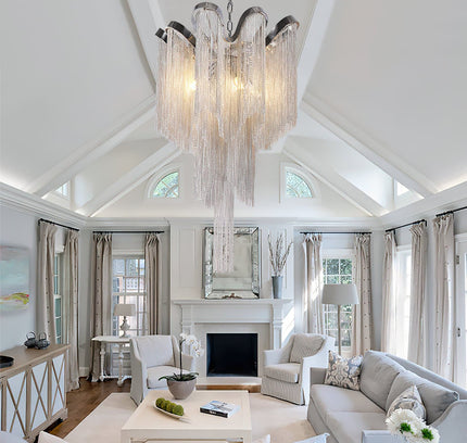 Chandelier CHAINS by Rodesigne — designer chandelier, custom lighting by RODESIGNE