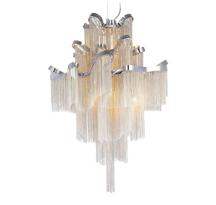 Chandelier CHAINS by Rodesigne — designer chandelier, custom lighting by RODESIGNE