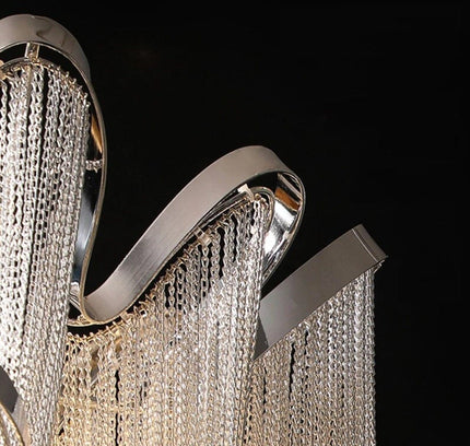 Chandelier CHAINS by Rodesigne — designer chandelier, custom lighting by RODESIGNE