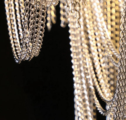 Chandelier CHAINS by Rodesigne — designer chandelier, custom lighting by RODESIGNE