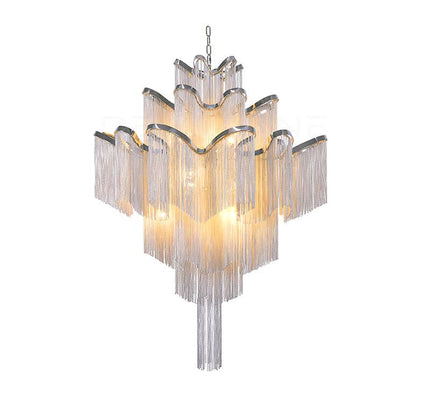 Chandelier CHAINS by Rodesigne — designer chandelier, custom lighting by RODESIGNE