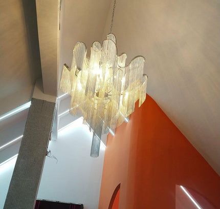 Chandelier CHAINS by Rodesigne — designer chandelier, custom lighting by RODESIGNE