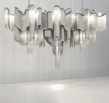 Chandelier CHAINS by Rodesigne — designer chandelier, custom lighting by RODESIGNE