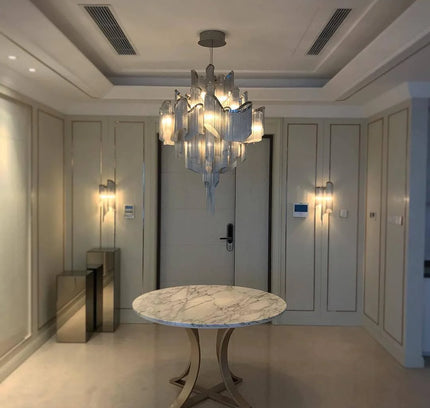 Chandelier CHAINS by Rodesigne — designer chandelier, custom lighting by RODESIGNE
