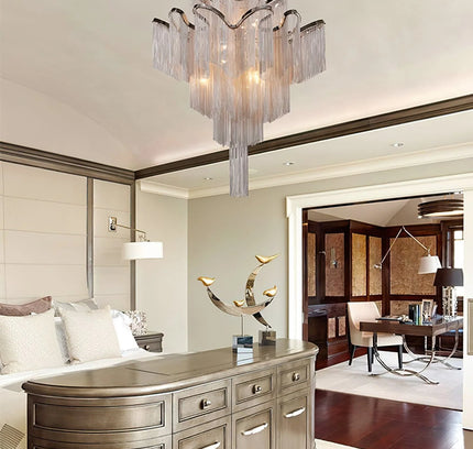 Chandelier CHAINS by Rodesigne — designer chandelier, custom lighting by RODESIGNE