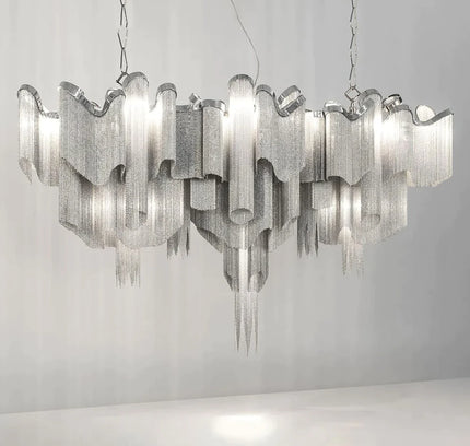 Chandelier CHAINS by Rodesigne — designer chandelier, custom lighting by RODESIGNE