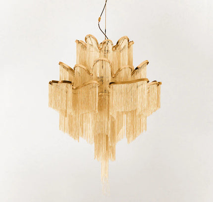 Chandelier CHAINS by Rodesigne — designer chandelier, custom lighting by RODESIGNE