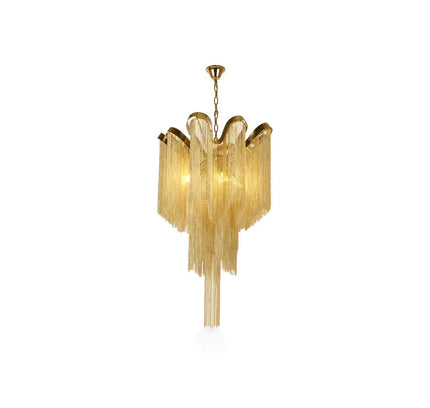 Chandelier CHAINS by Rodesigne — designer chandelier, custom lighting by RODESIGNE