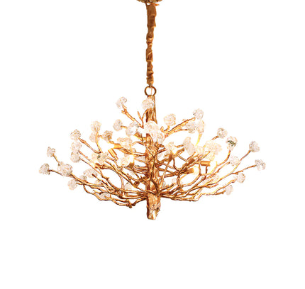 Chandelier GEMSTOR by Rodesigne — glass designer chandelier, custom lighting by RODESIGNE