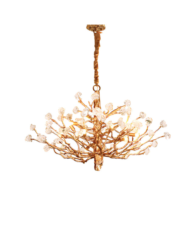 Chandelier GEMSTOR by Rodesigne — glass designer chandelier, custom lighting by RODESIGNE