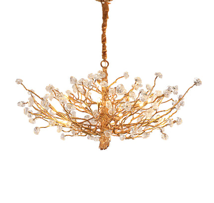 Chandelier GEMSTOR by Rodesigne — glass designer chandelier, custom lighting by RODESIGNE