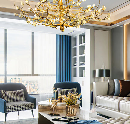 Chandelier GEMSTOR by Rodesigne — glass designer chandelier, custom lighting by RODESIGNE