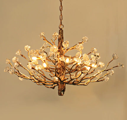 Chandelier GEMSTOR by Rodesigne — glass designer chandelier, custom lighting by RODESIGNE