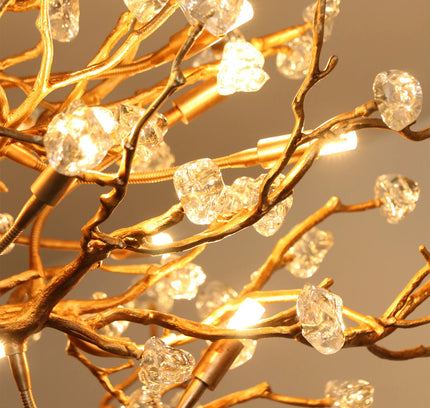 Chandelier GEMSTOR by Rodesigne — glass designer chandelier, custom lighting by RODESIGNE