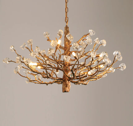 Chandelier GEMSTOR by Rodesigne — glass designer chandelier, custom lighting by RODESIGNE