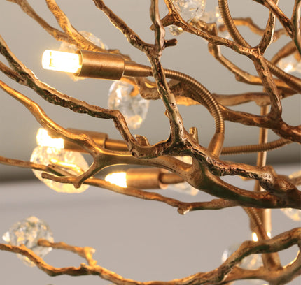 Chandelier GEMSTOR by Rodesigne — glass designer chandelier, custom lighting by RODESIGNE
