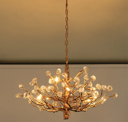 Chandelier GEMSTOR by Rodesigne — glass designer chandelier, custom lighting by RODESIGNE
