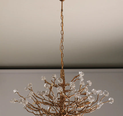 Chandelier GEMSTOR by Rodesigne — glass designer chandelier, custom lighting by RODESIGNE