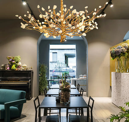 Chandelier GEMSTOR by Rodesigne — glass designer chandelier, custom lighting by RODESIGNE