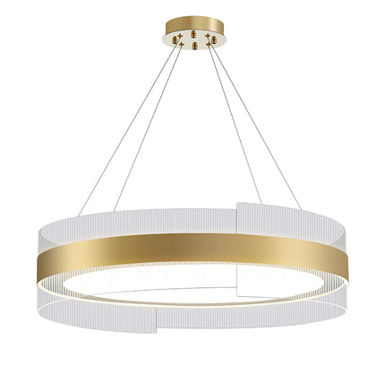 Chandelier GENEVE by Rodesigne — brass designer chandelier, custom lighting by RODESIGNE