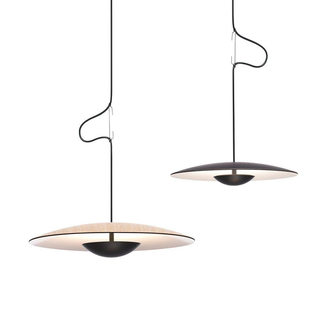 Pendant lamp GINZER by Rodesigne — wood modern pendant light, custom designer lighting by RODESIGNE