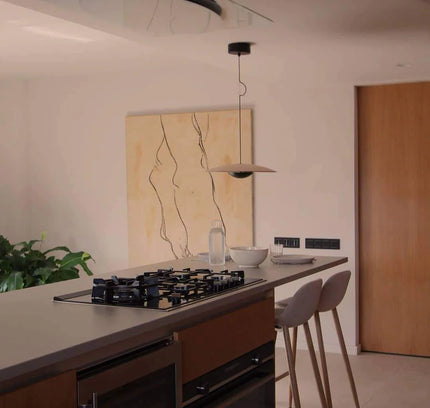 Pendant lamp GINZER by Rodesigne — wood modern pendant light, custom designer lighting by RODESIGNE