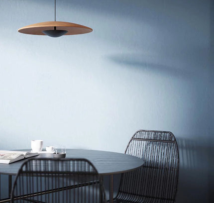 Pendant lamp GINZER by Rodesigne — wood modern pendant light, custom designer lighting by RODESIGNE