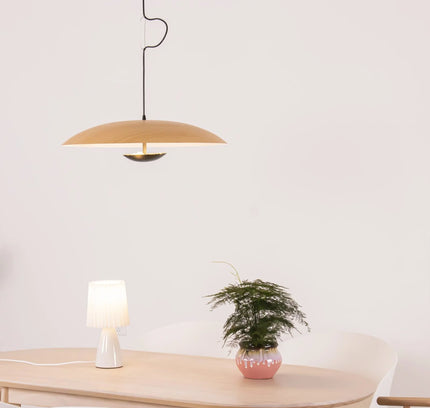 Pendant lamp GINZER by Rodesigne — wood modern pendant light, custom designer lighting by RODESIGNE