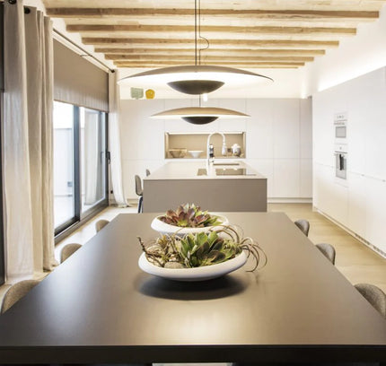 Pendant lamp GINZER by Rodesigne — wood modern pendant light, custom designer lighting by RODESIGNE