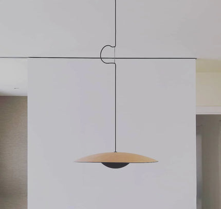 Pendant lamp GINZER by Rodesigne — wood modern pendant light, custom designer lighting by RODESIGNE