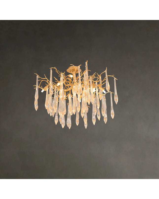 Chandelier GLAM LAZE by Rodesigne — designer chandelier, custom lighting by RODESIGNE