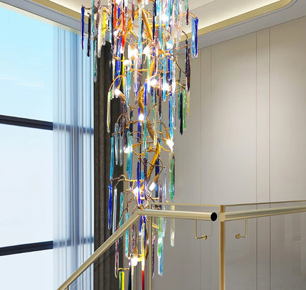 Chandelier GLAM LAZE by Rodesigne — designer chandelier, custom lighting by RODESIGNE