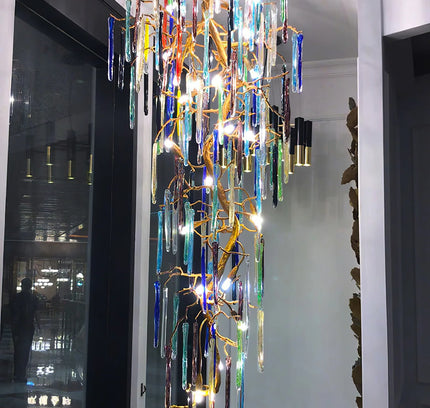 Chandelier GLAM LAZE by Rodesigne — designer chandelier, custom lighting by RODESIGNE