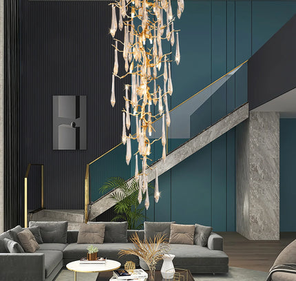 Chandelier GLAM LAZE by Rodesigne — designer chandelier, custom lighting by RODESIGNE