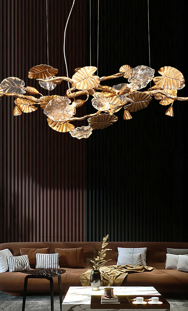 Chandelier LEAVES by Rodesigne