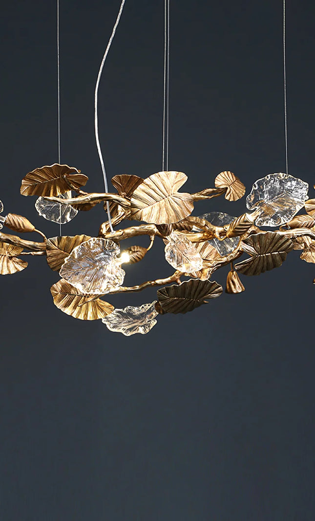 Chandelier LEAVES by Rodesigne