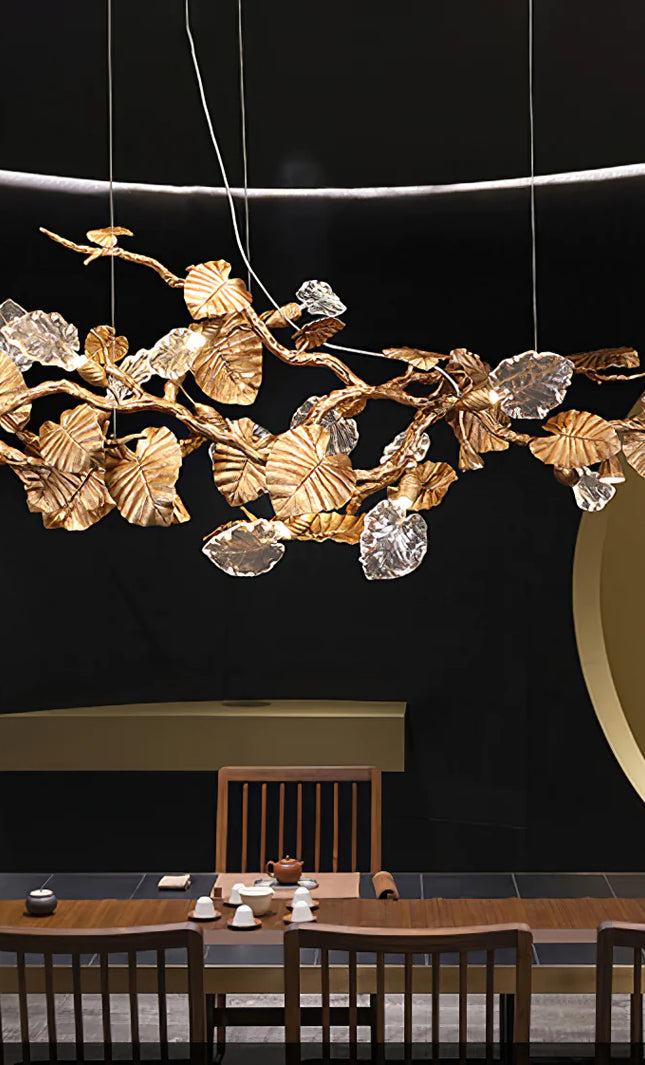 Chandelier LEAVES by Rodesigne