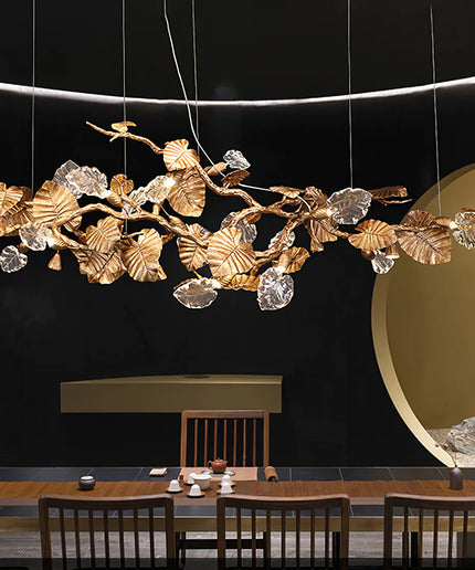 Chandelier LEAVES by Rodesigne