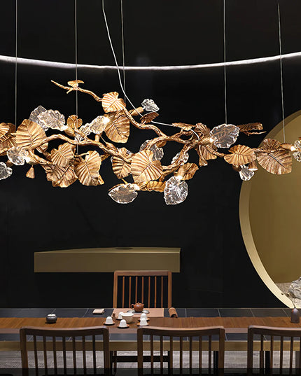 Chandelier LEAVES by Rodesigne