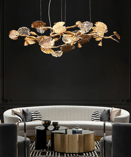 Chandelier LEAVES by Rodesigne