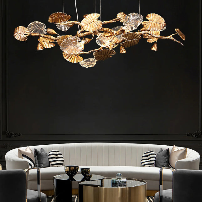 Chandelier LEAVES by Rodesigne