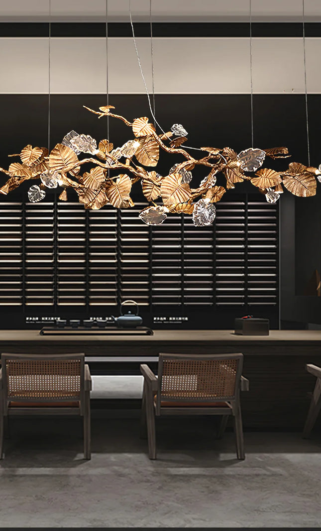 Chandelier LEAVES by Rodesigne